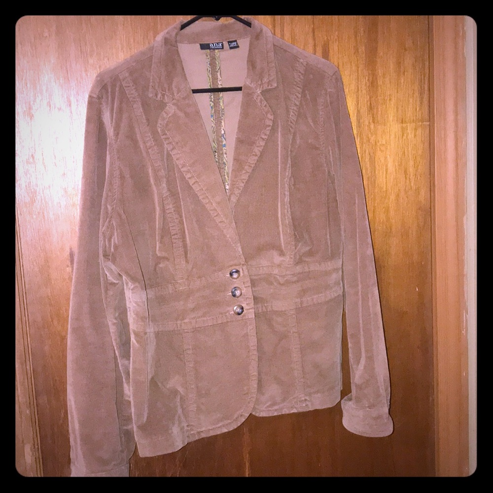 Casual corduroy jacket.